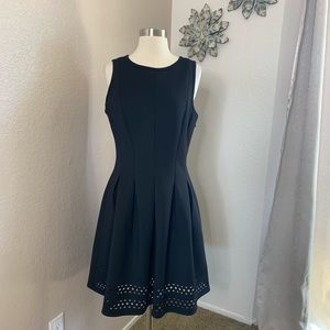 NWT Ann Taylor Scuba Fit & Flare Dress Size 10